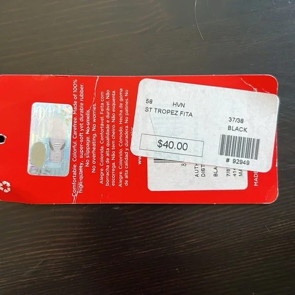 Havaianas sandals NWOT - Picture 4 of 4